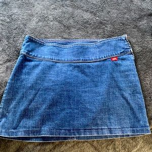 Miss Sixty Vintage Denim Mini Skirt Size medium